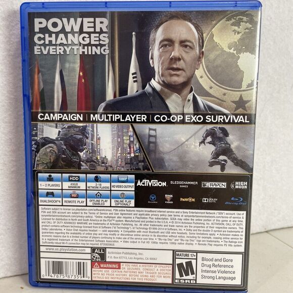 Call of Duty Advanced Warfare PS4 PlayStation 4 - Picture 5 of 5